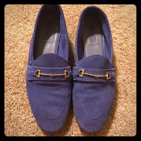 topshop suede loafers